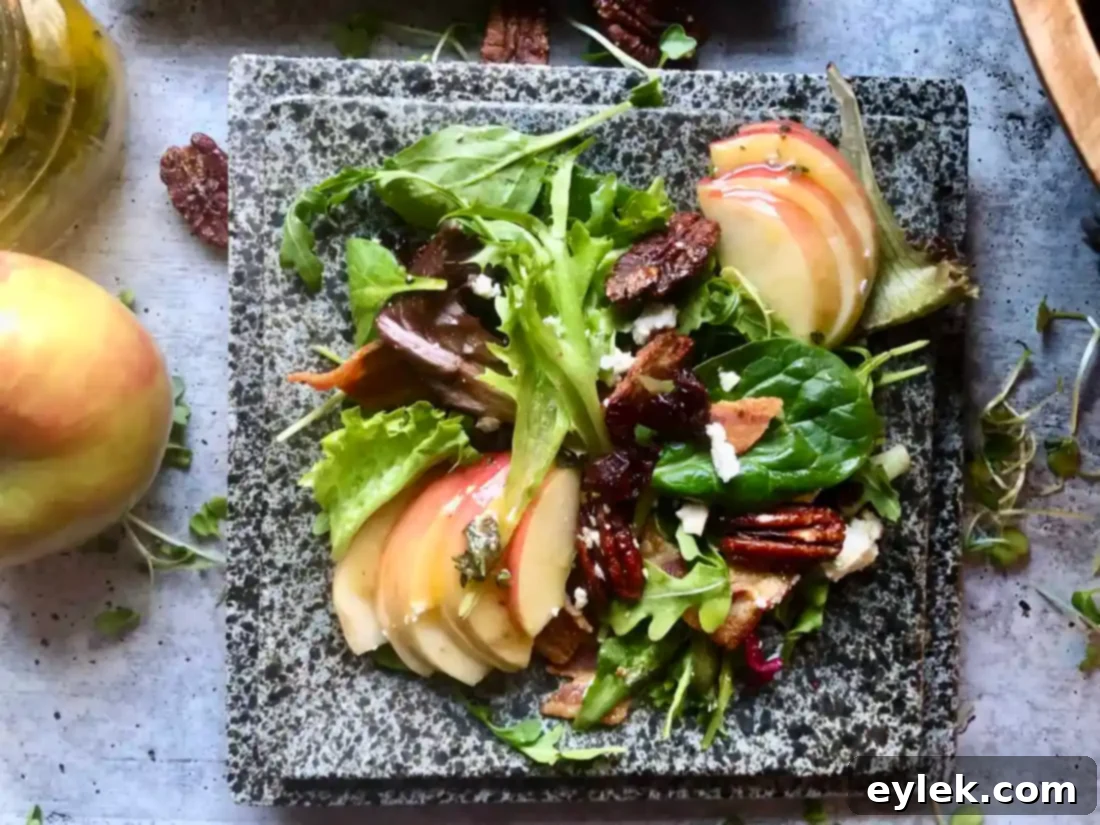 Hearty Harvest Salad with Apple Cider Vinaigrette
