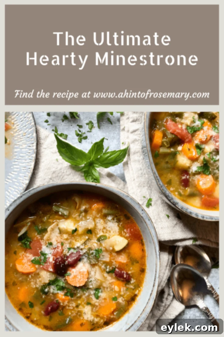 The Ultimate Hearty Minestrone