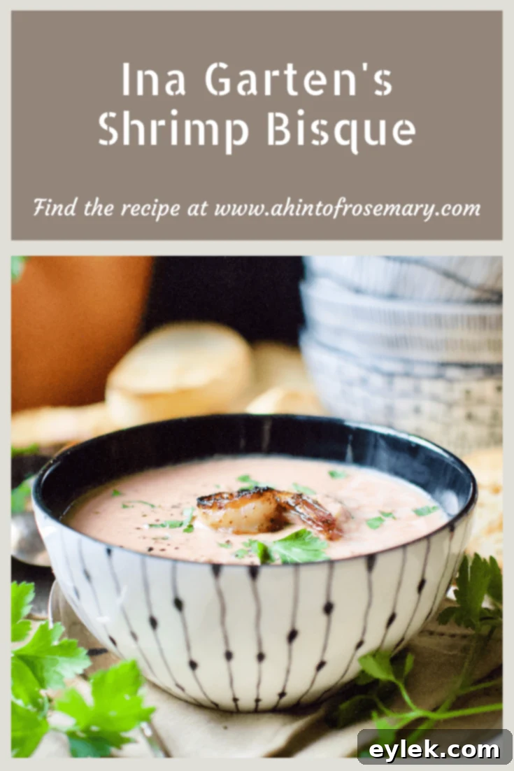Ina Garten's Shrimp Bisque