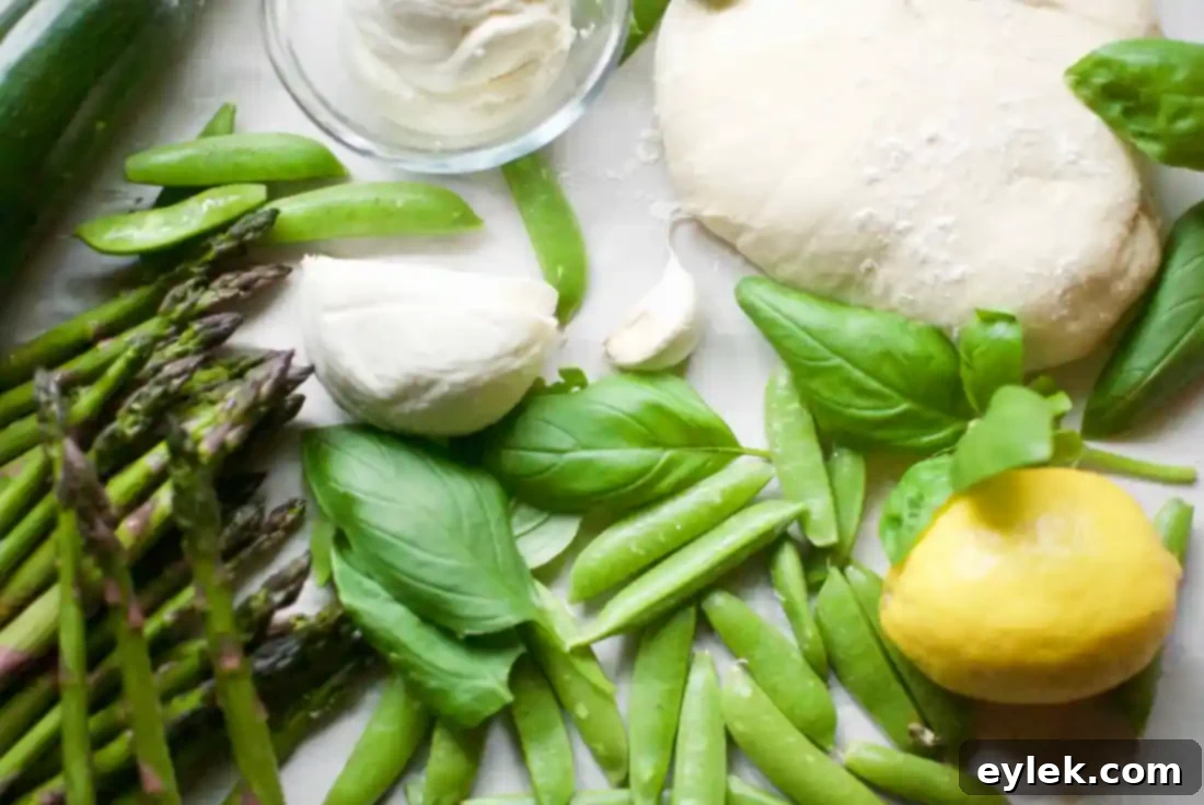 garden greens pizza bianca