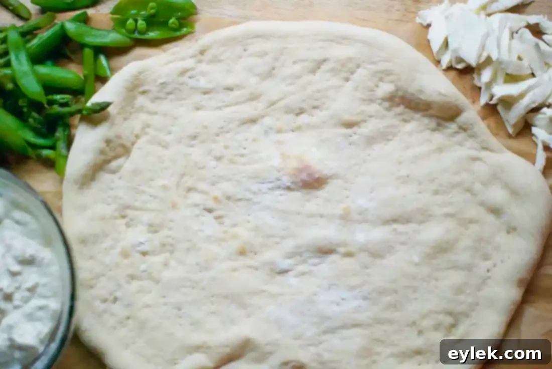 garden greens pizza bianca
