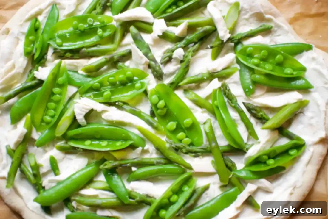 garden greens pizza bianca