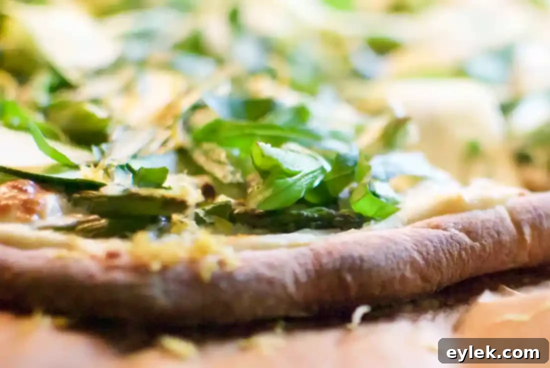 garden greens pizza