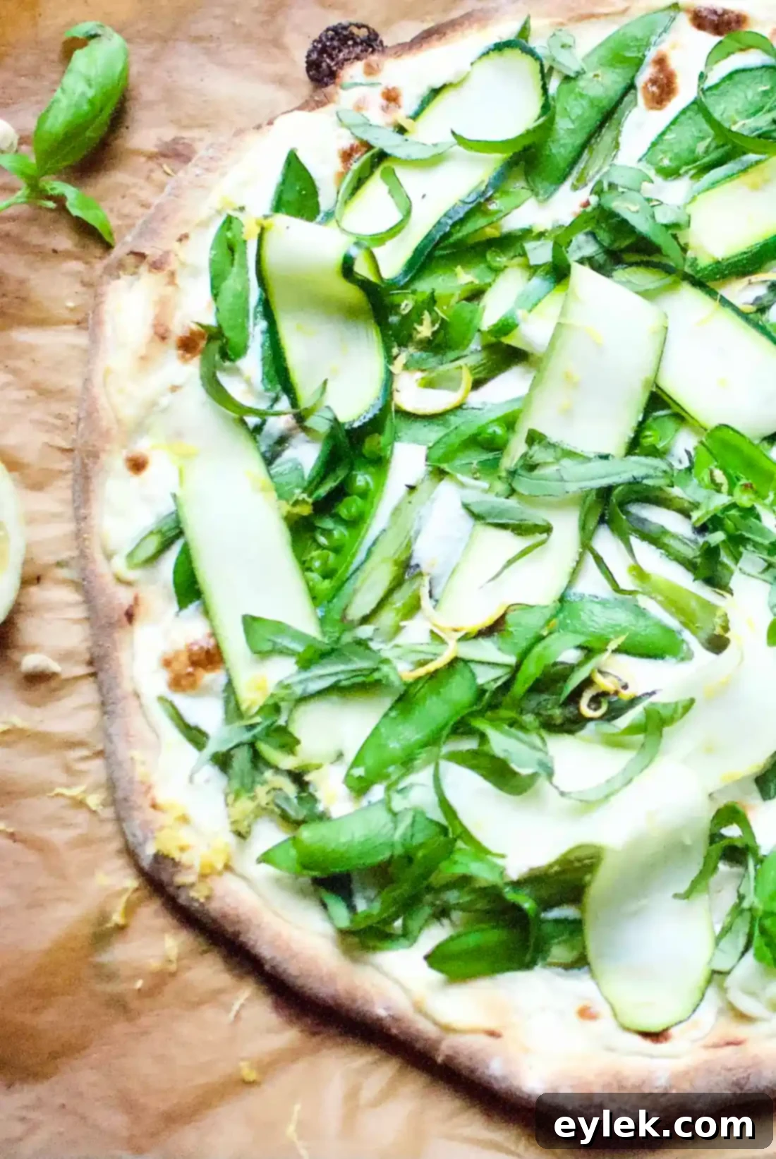 Garden Greens Pizza Bianca
