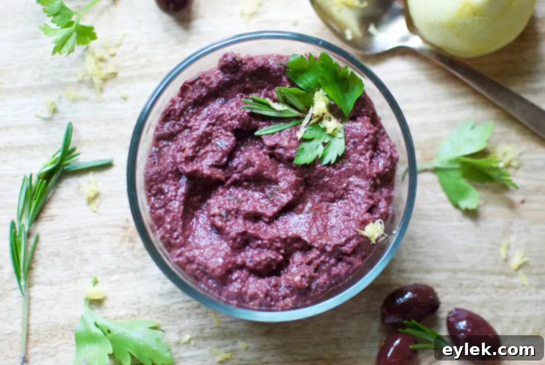 grilled brick chicken with tapenade - tapenade in a bowl