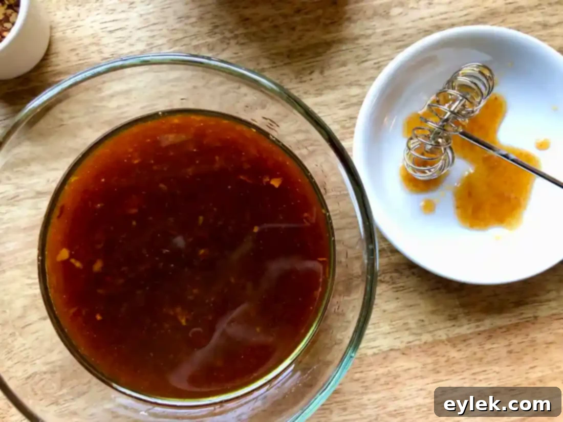 Finished Homemade Dipping Sauce