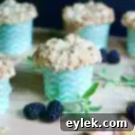 Bright Blackberry Lemon Thyme Muffins 20 blackberry, lemon & thyme muffins