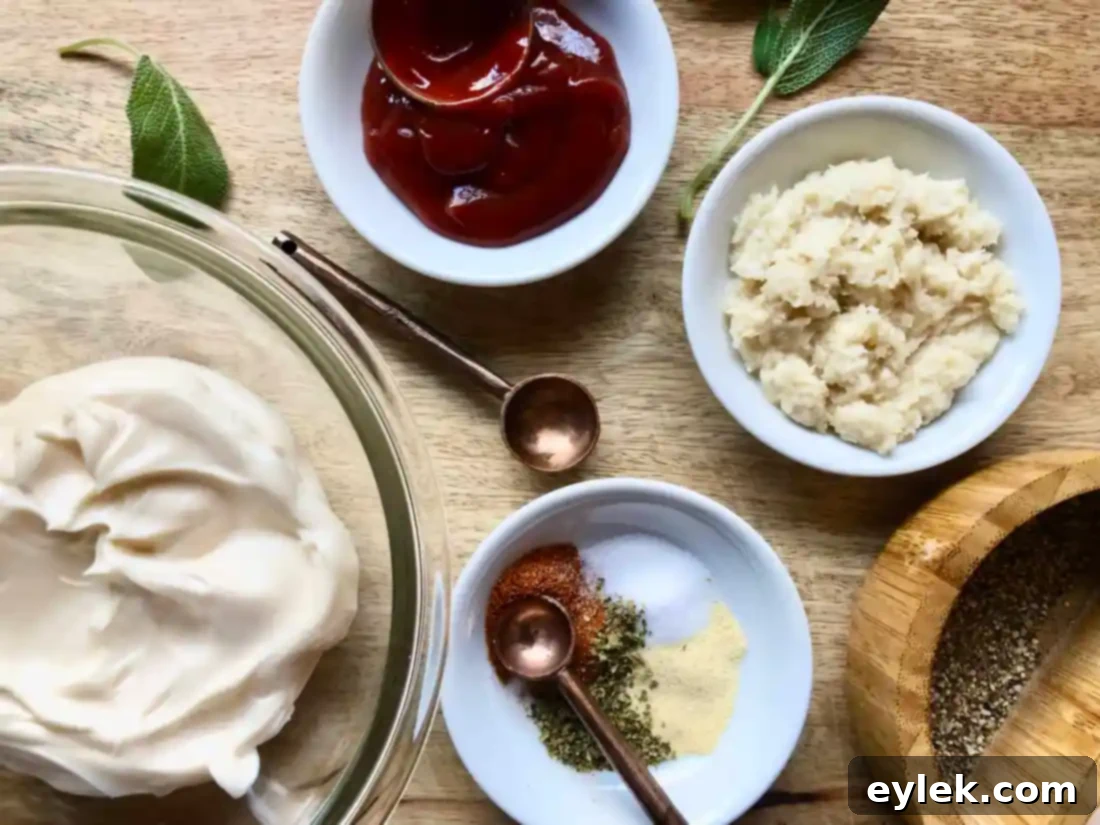 creamy horseradish sauce & dip
