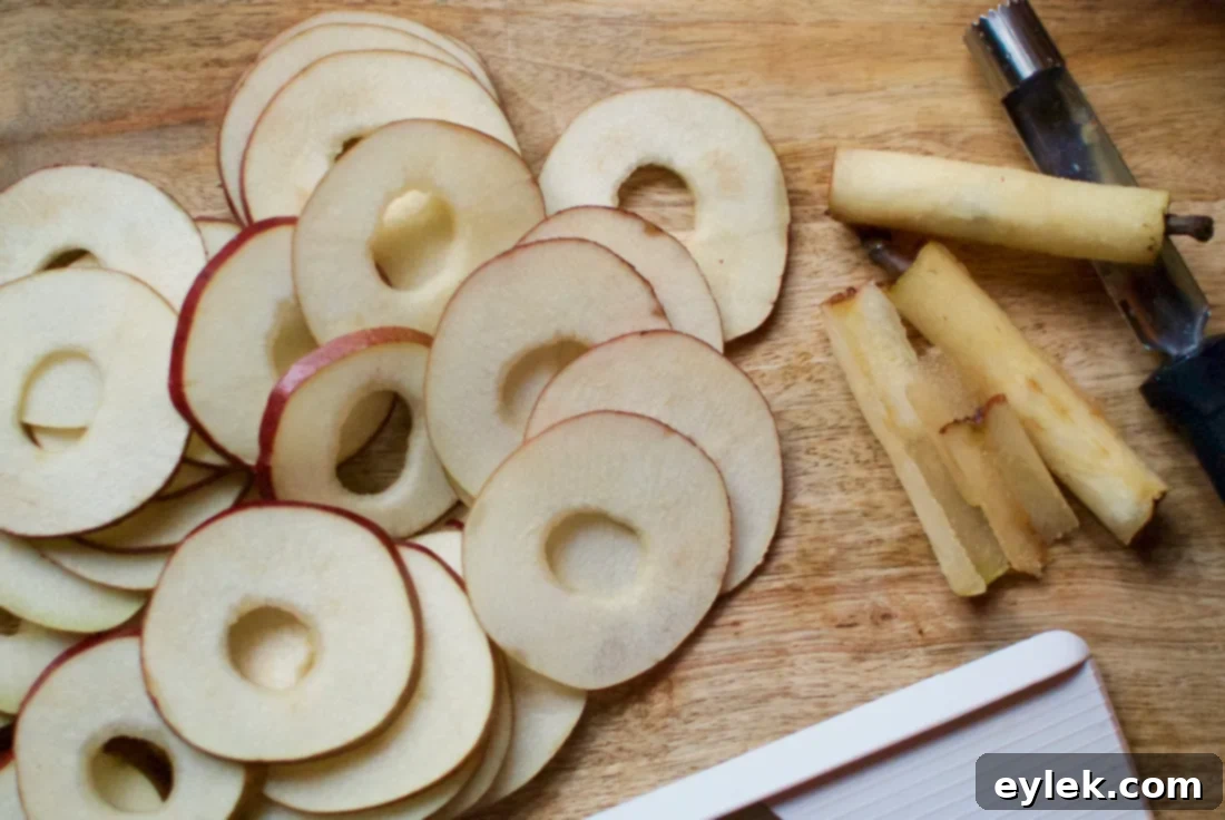 Sliced Pears and a mandoline