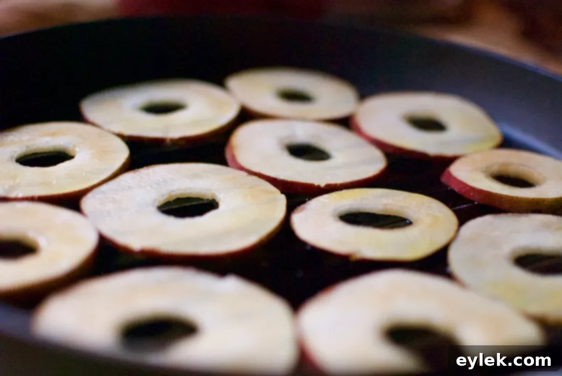 Grilled Pear slices ready for assembly
