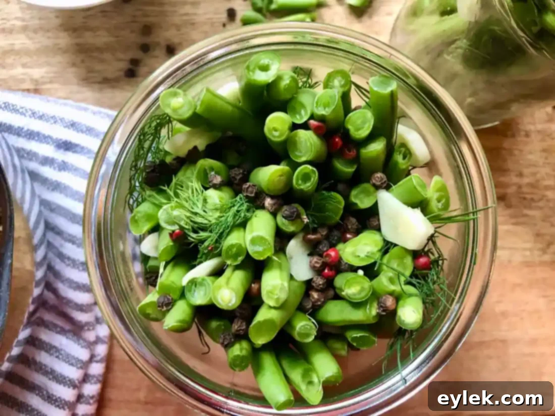 refrigerator pickled green beans