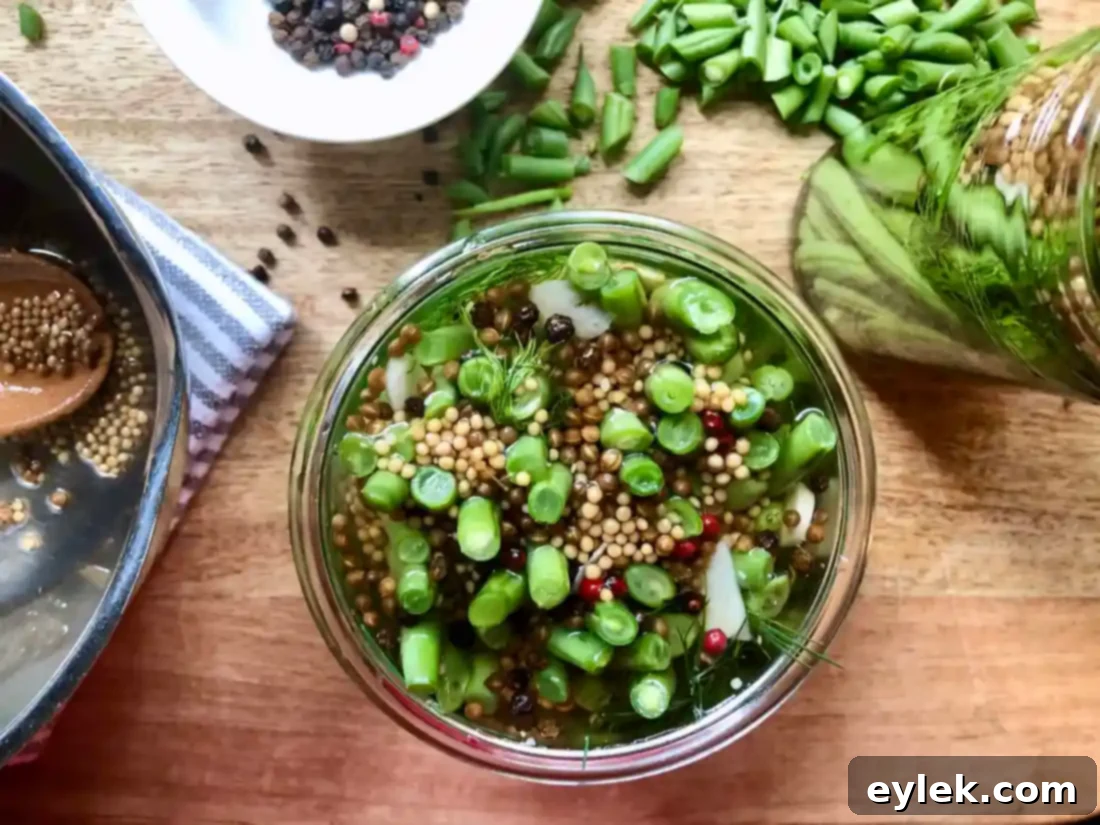 refrigerator pickled green beans