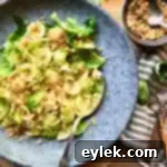 Brown Butter Orecchiette with Crispy Brussels Sprouts 14 Brown Butter Orecchiette & Brussels Sprouts, a simple and delicious pasta dish.