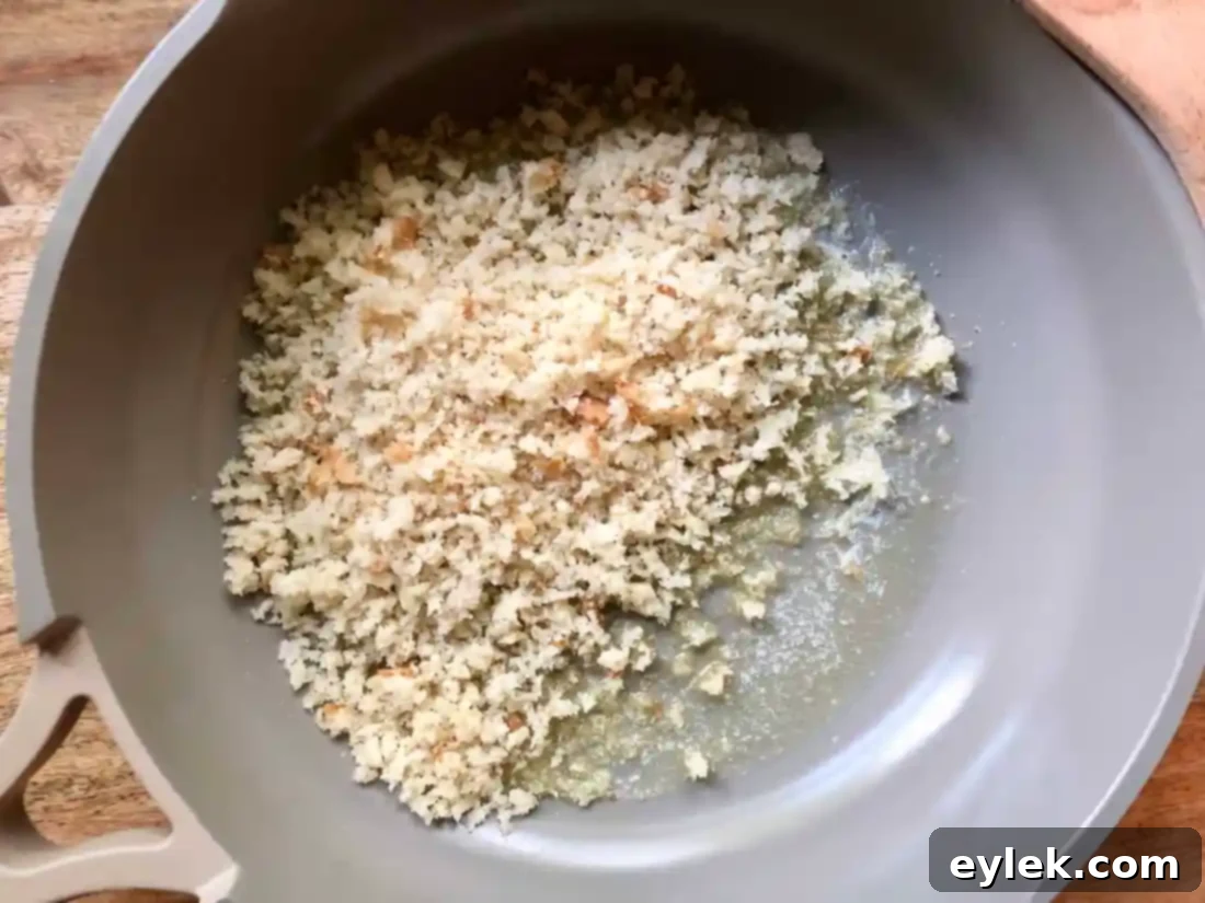 The process of browning butter in a skillet