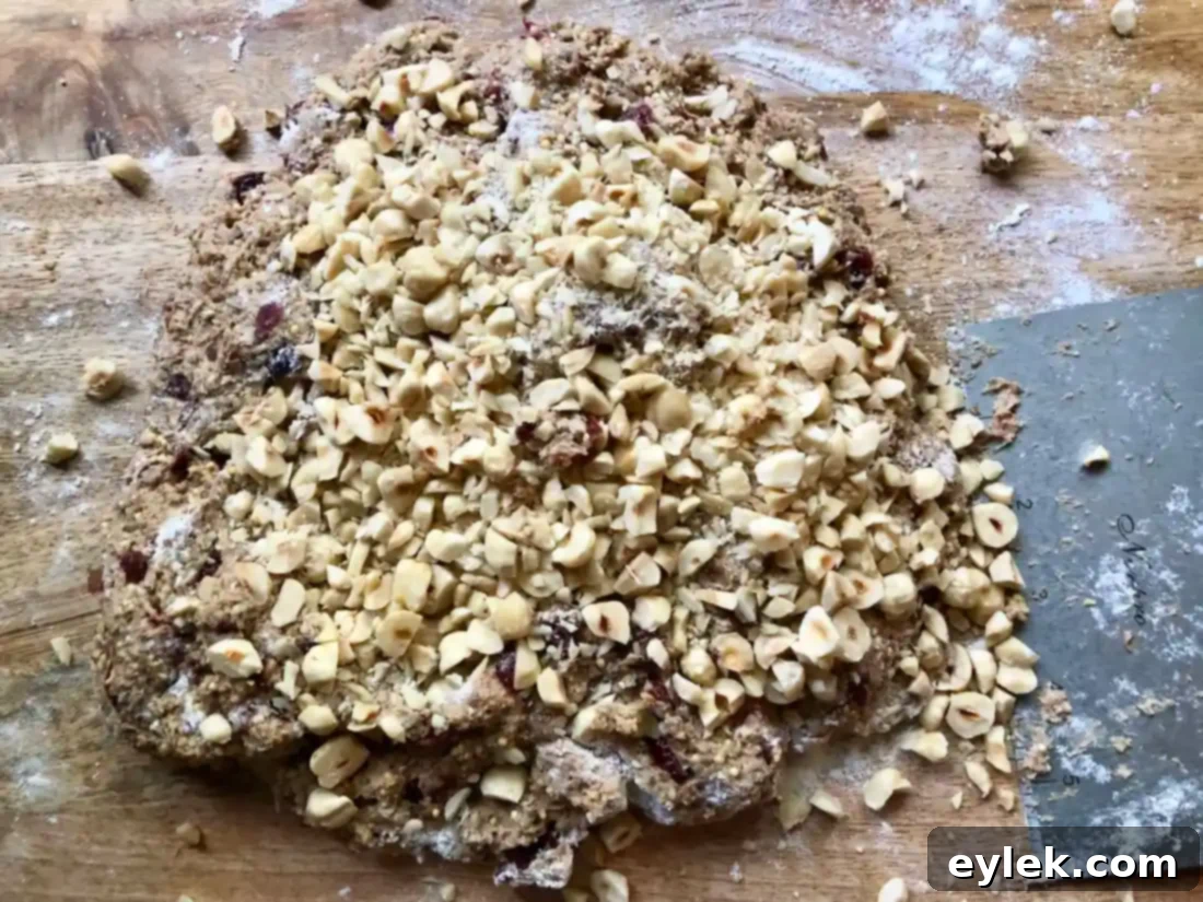 hearty whole grain & hazelnut boule