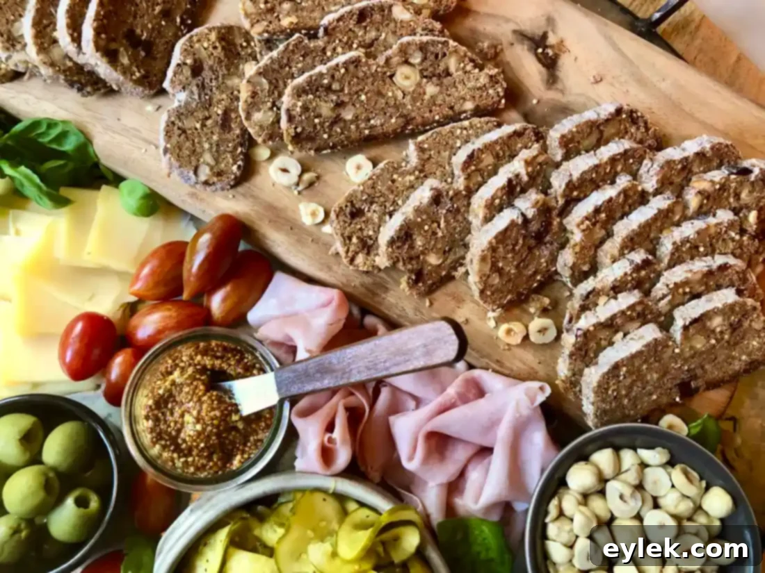 hearty whole grain & hazelnut boule