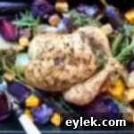 Autumn Harvest Chicken with Root Vegetables 17 Roasted Chicken with Fall Vegetables