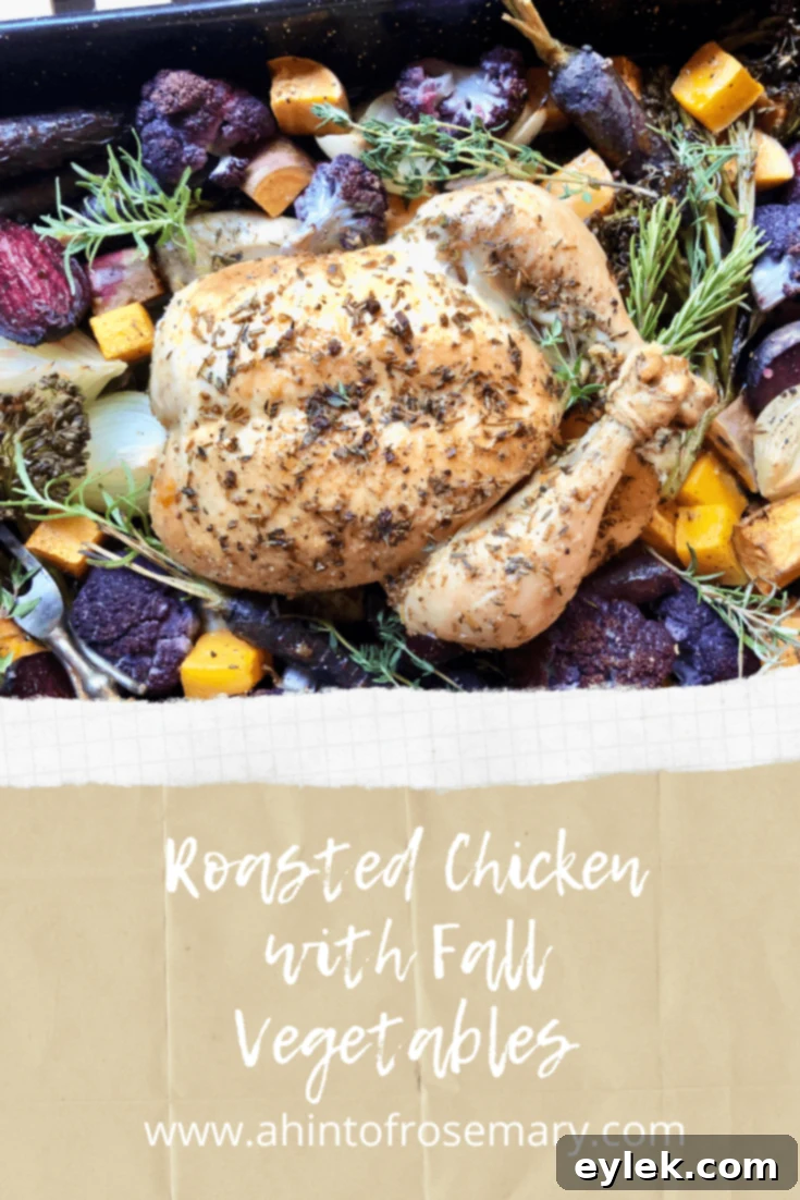 Roasted Chicken with Fall Vegetables