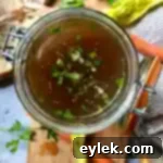 Comforting Slow-Simmered Beef Broth 24 Wholesome Homemade Beef Stock