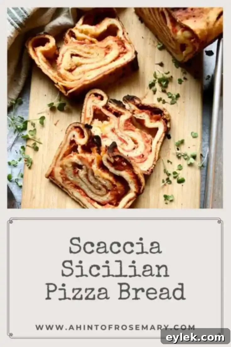 Scaccia Sicilian Pizza Bread