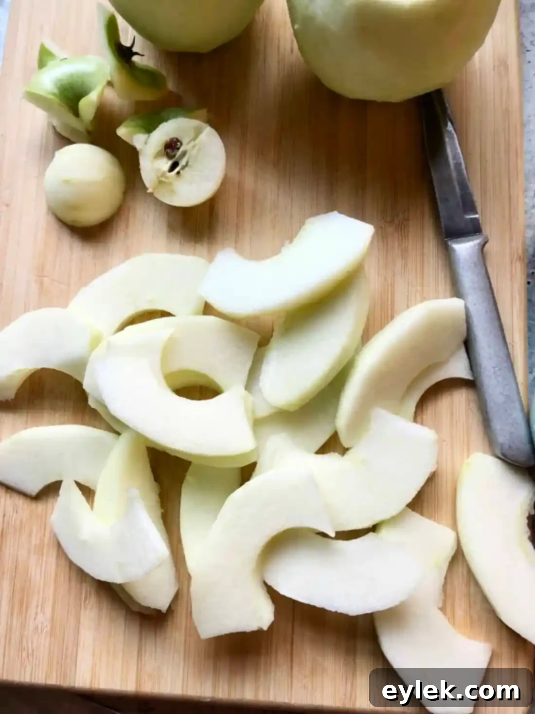 polish apple cake squares