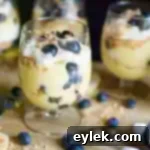 Zesty Lemon Curd Mousse with Sweet Blueberries 11 lemon curd mousse with blueberries
