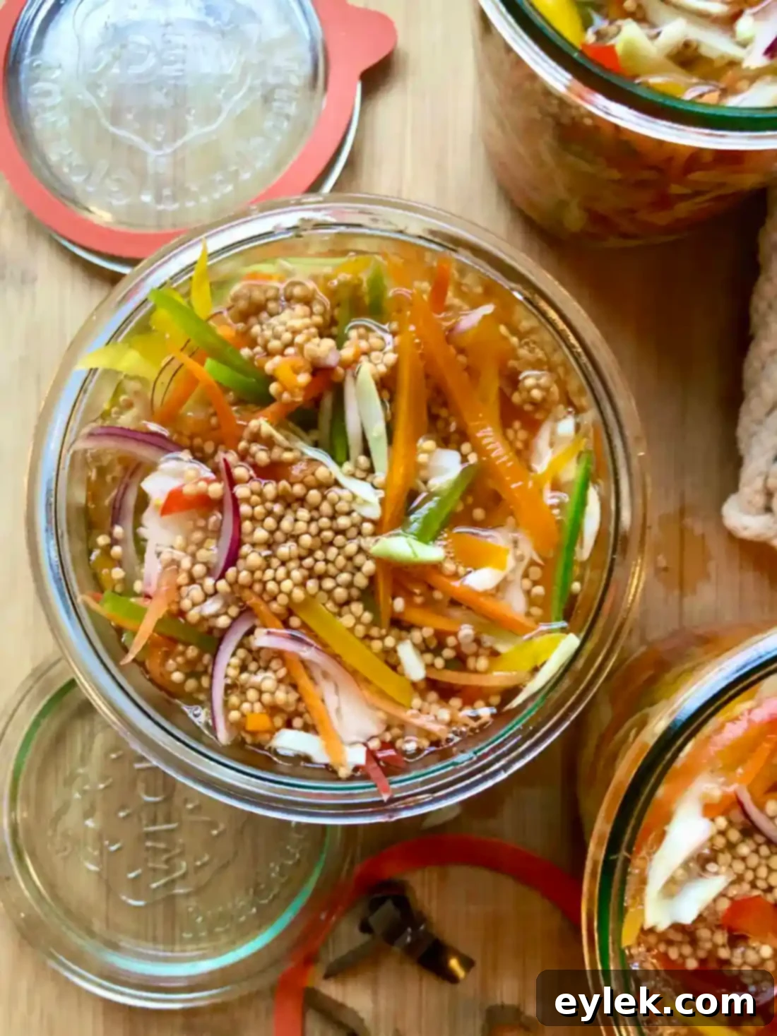 pickled vegetable sandwich slaw