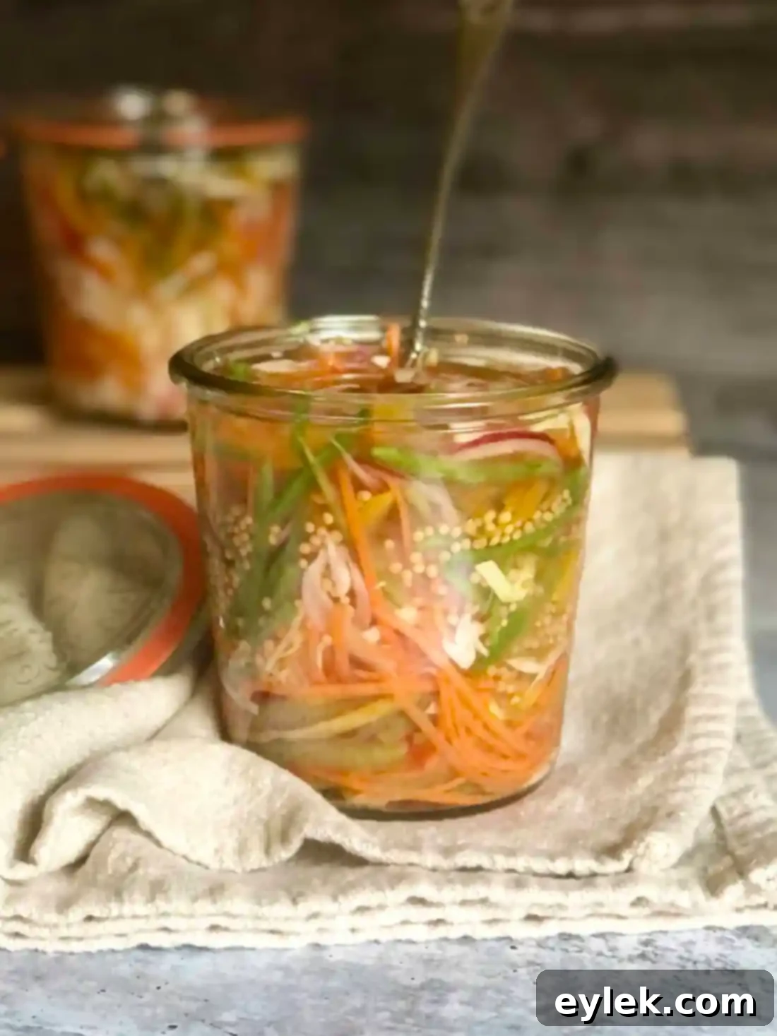 pickled vegetable sandwich slaw