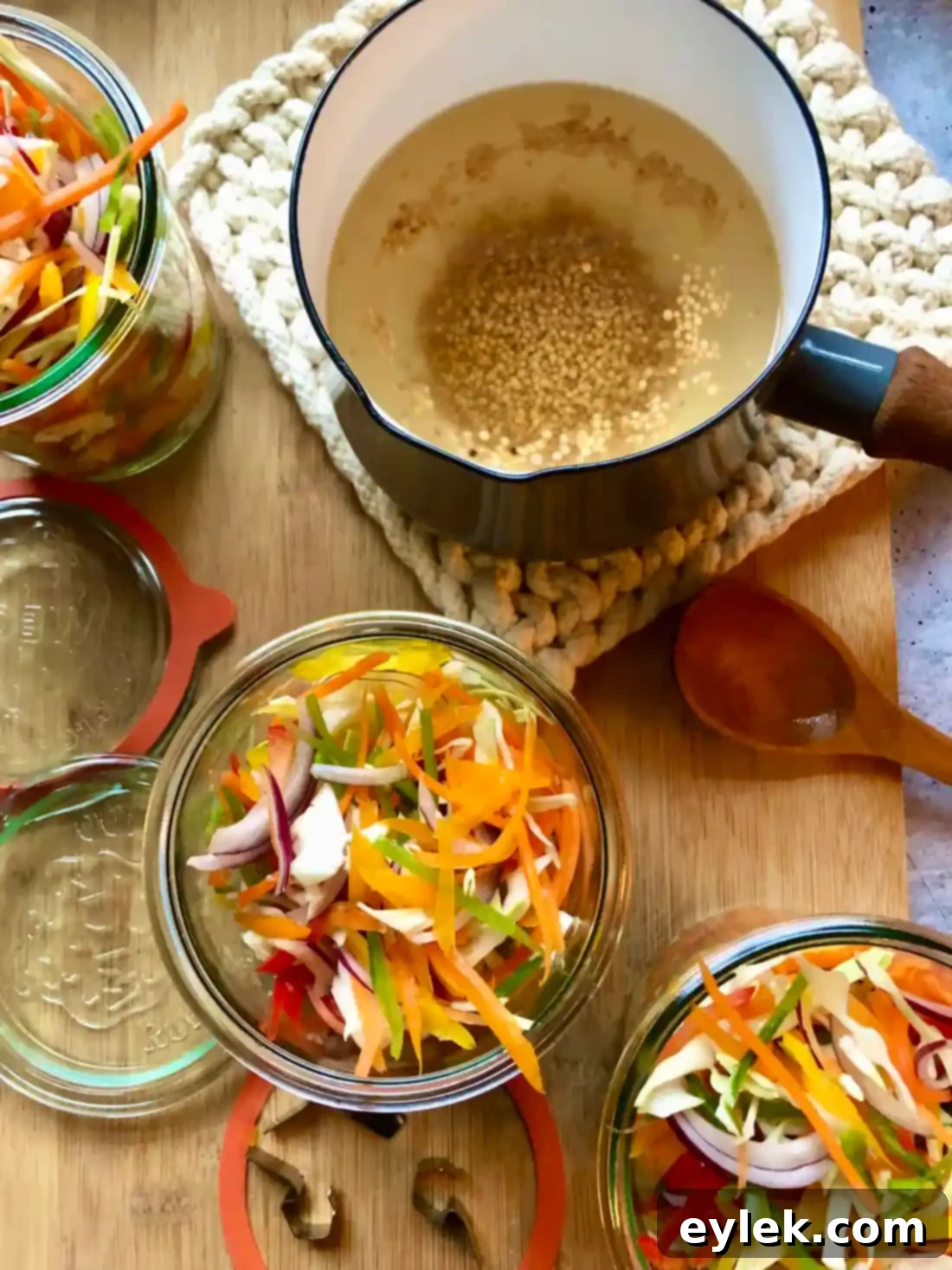 pickled vegetable sandwich slaw