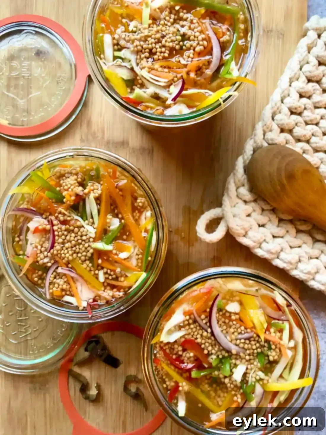 pickled vegetable sandwich slaw