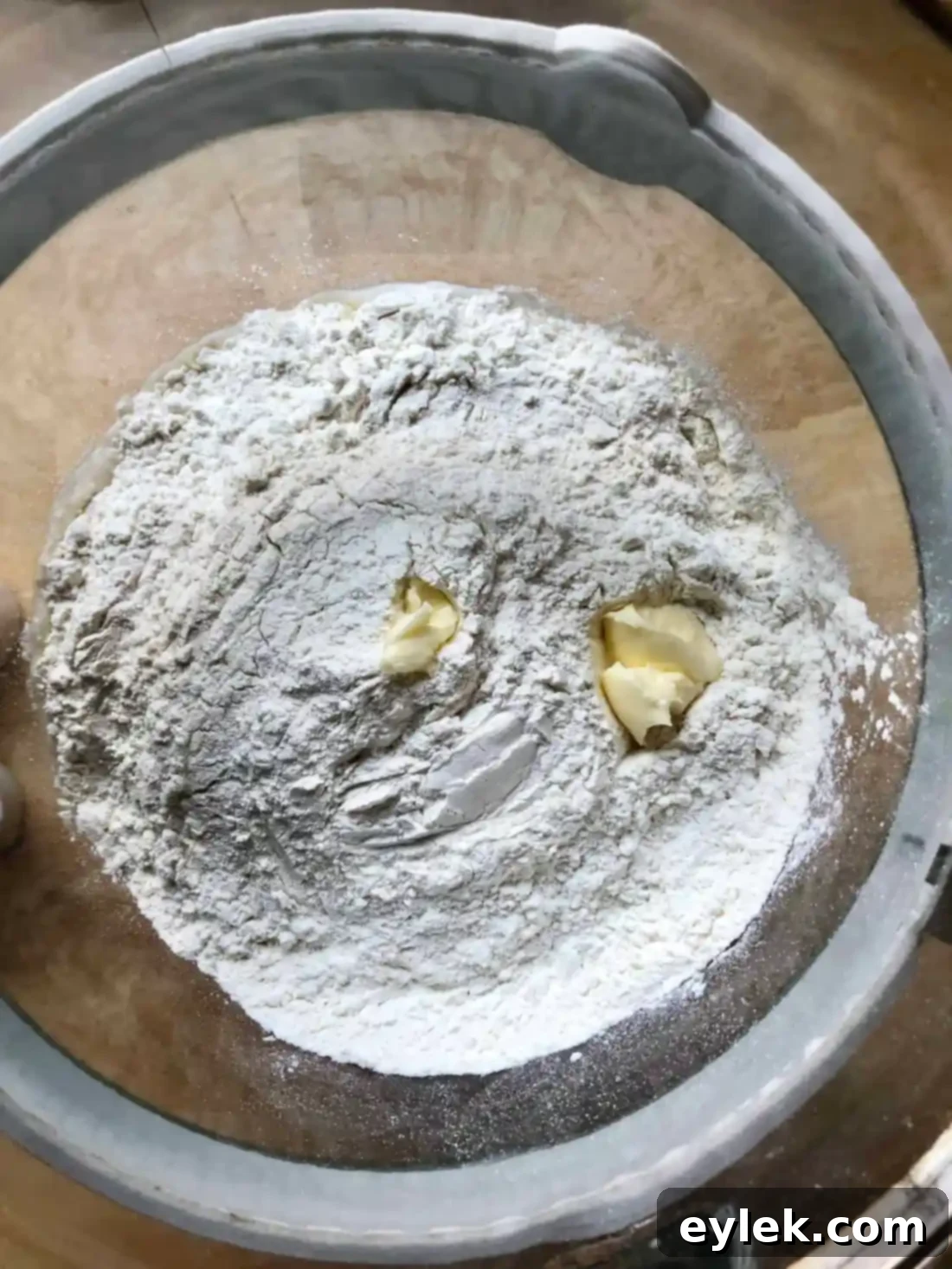 Quick and Easy Homemade Soft Pretzels 5 Oiled dough in a bowl, covered for rising