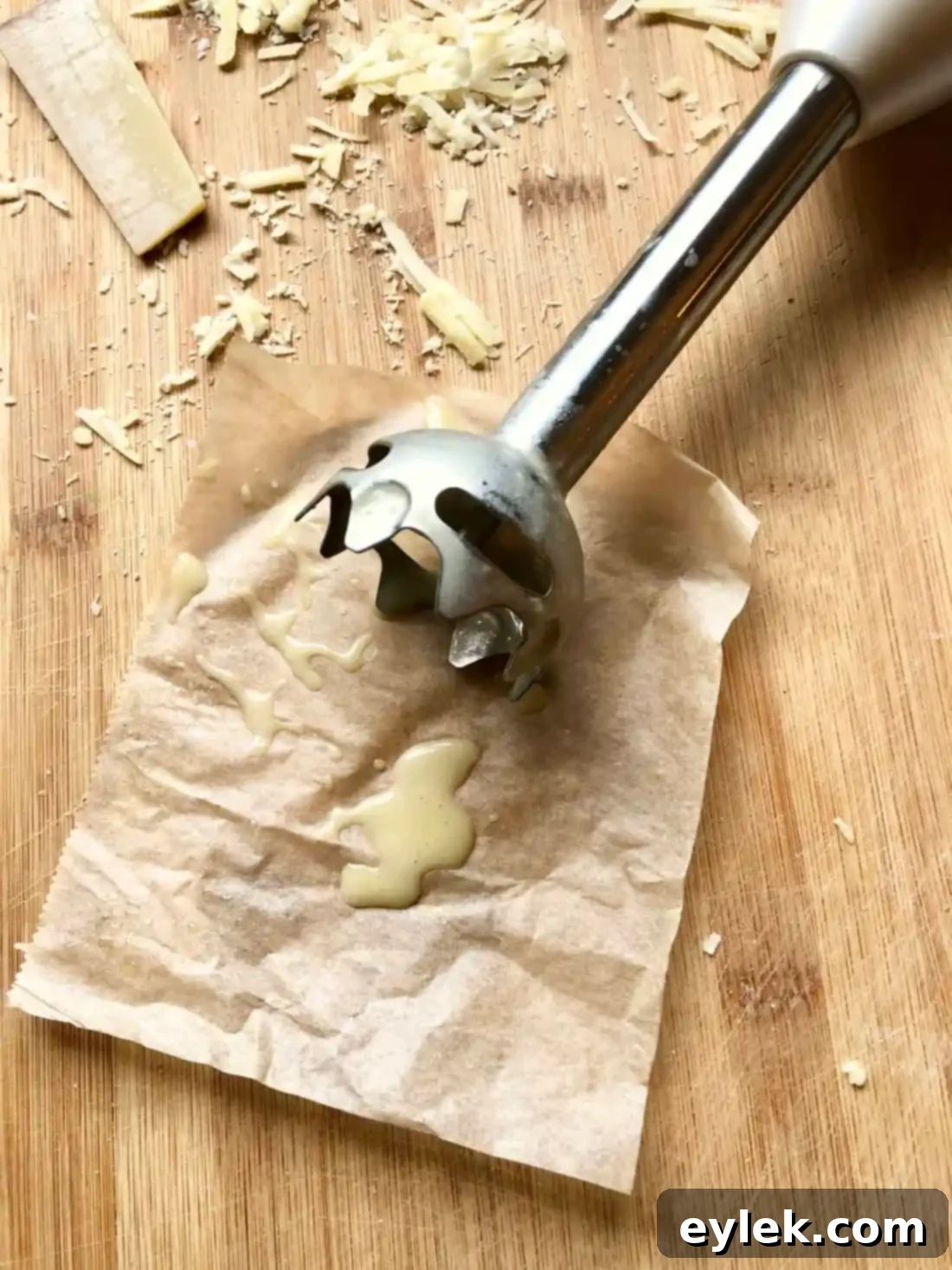 cheesy potato & leek soup