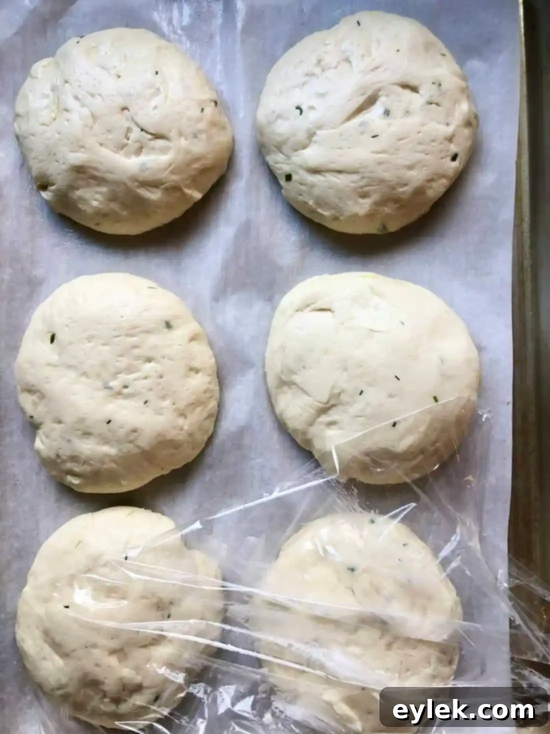 sour cream & chive potato rolls