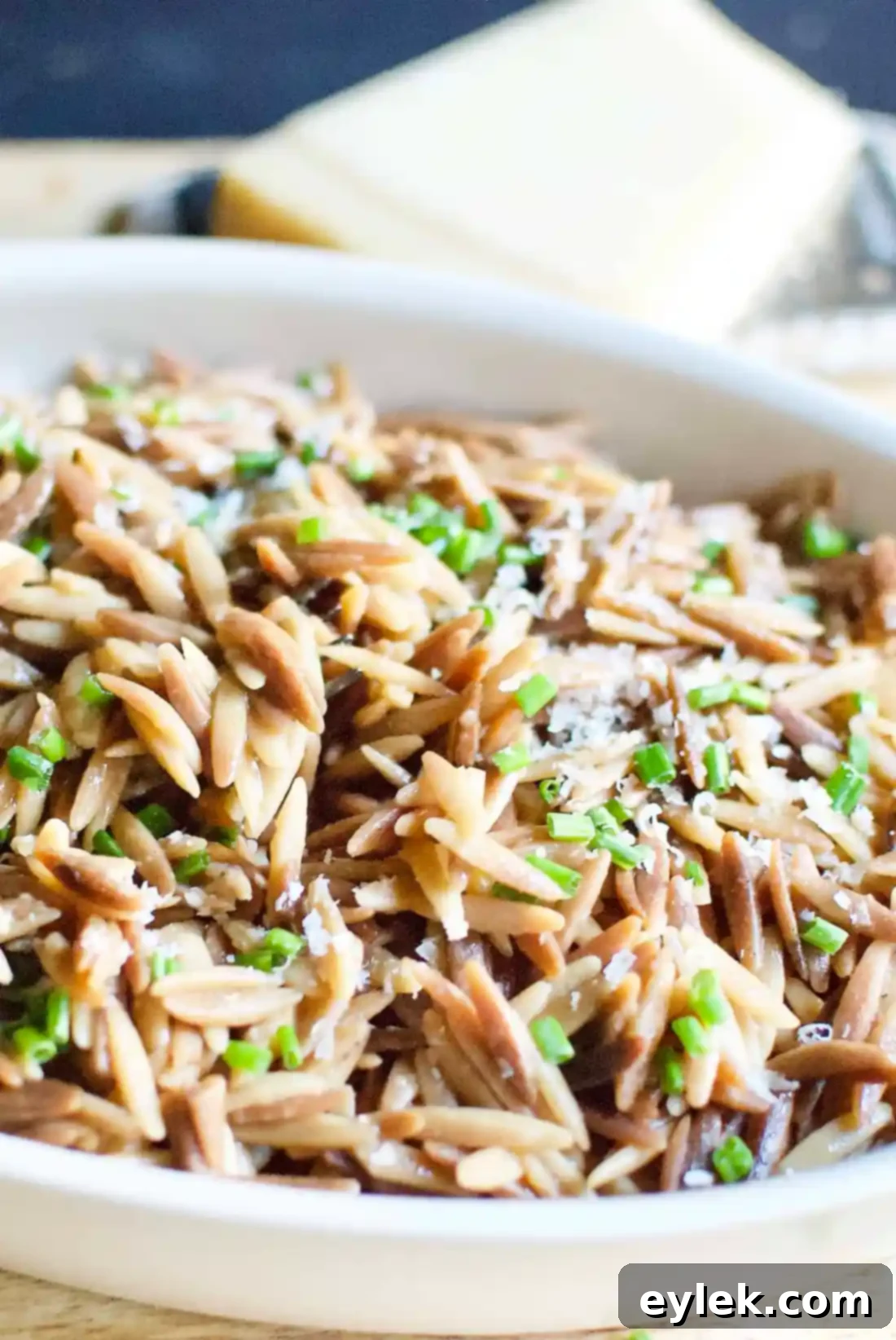 Toasted Orzo with Parmesan