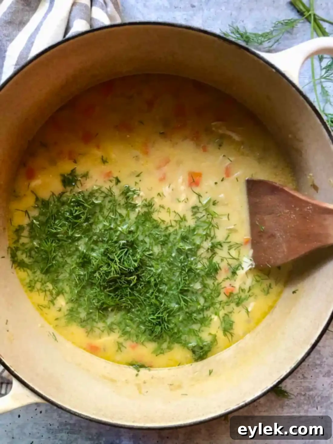 Greek Lemon Chicken Soup