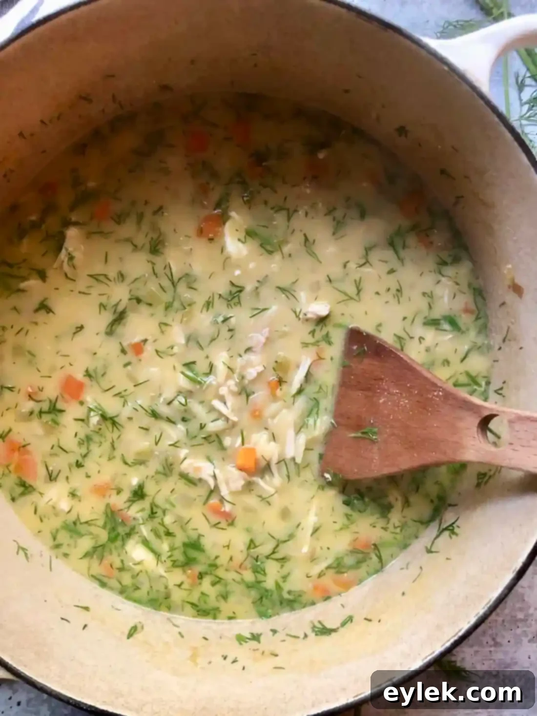Greek Lemon Chicken Soup