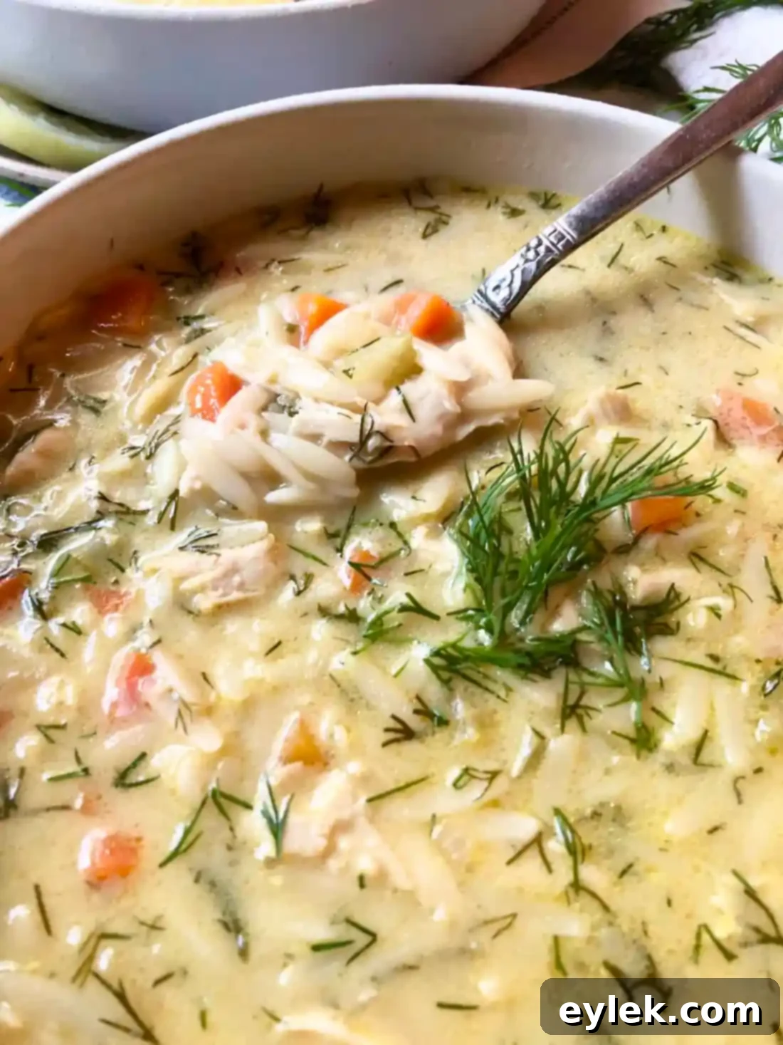 Greek Lemon Chicken Soup