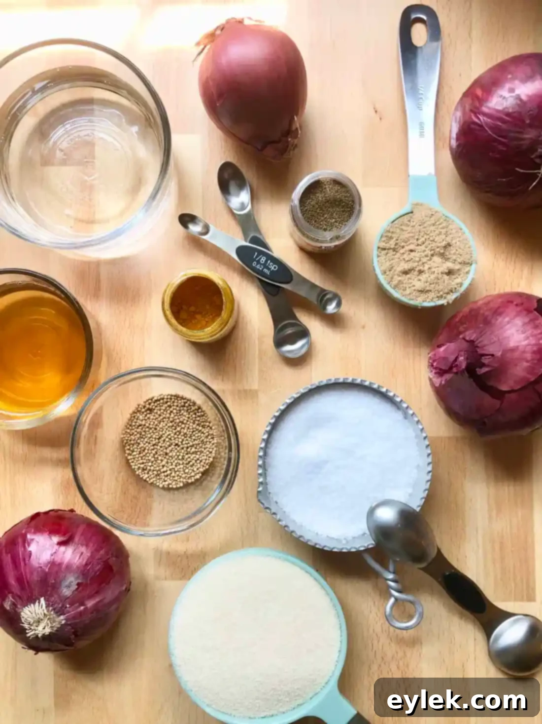 sweet & sour pickled onions
