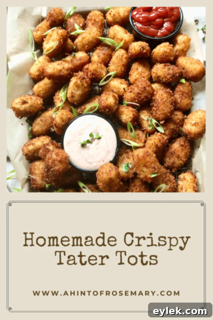 Homemade Crispy Tater Tots