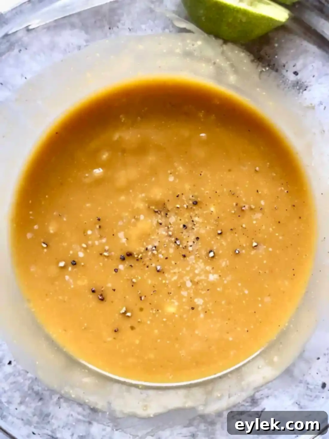 Creamy Homemade Peanut Vinaigrette