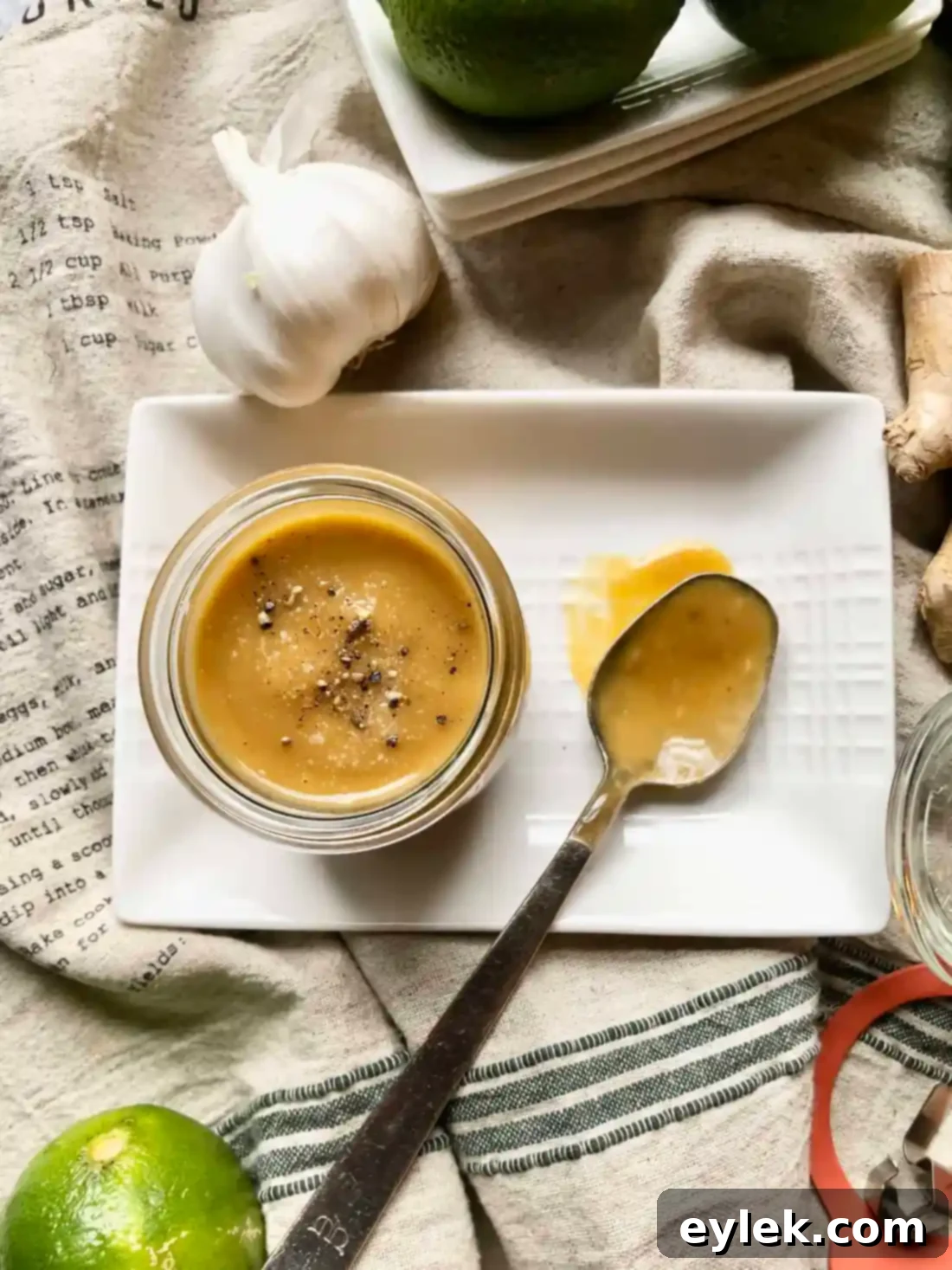 Creamy Homemade Peanut Vinaigrette