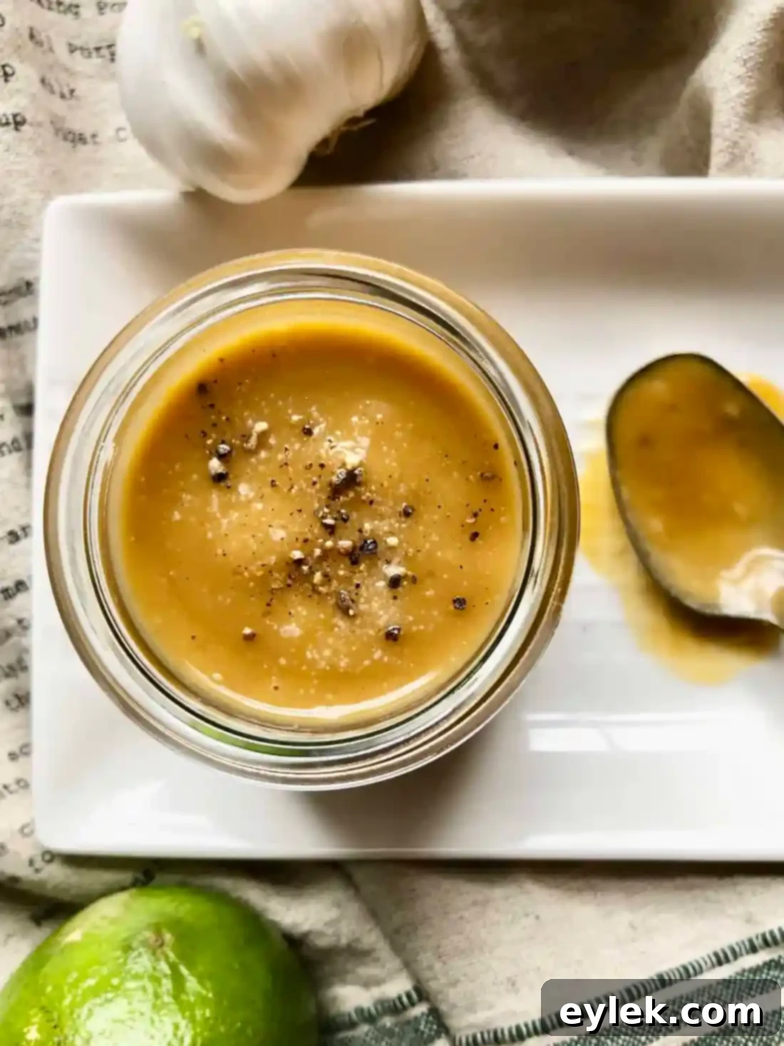 Creamy Homemade Peanut Vinaigrette
