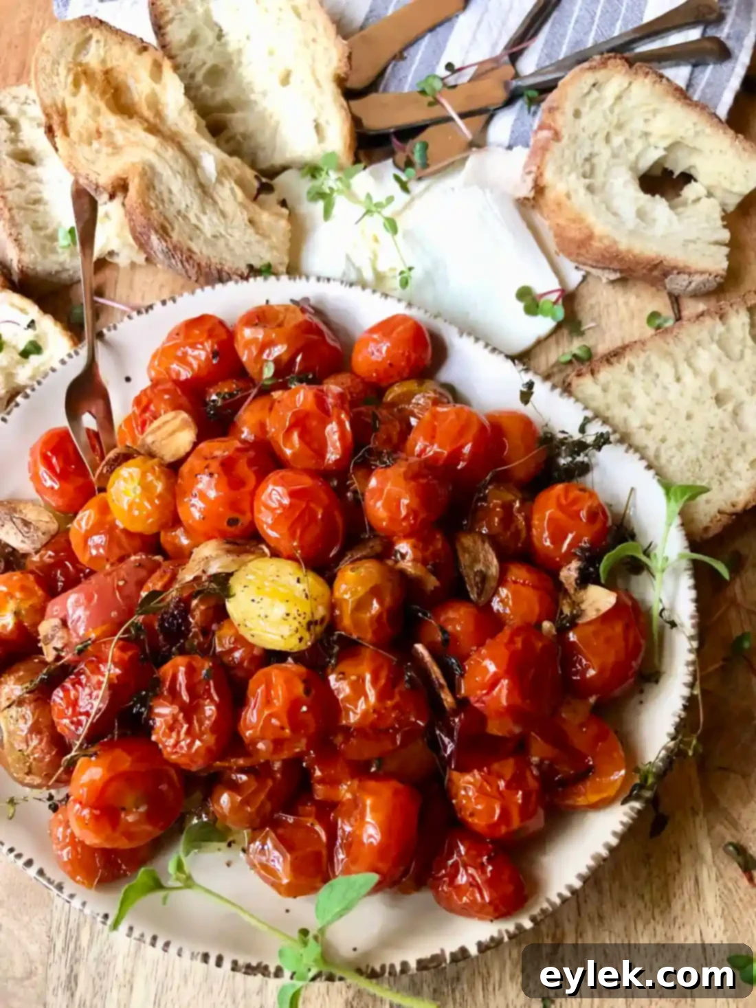 roasted cherry tomato confit