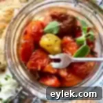 roasted cherry tomato confit