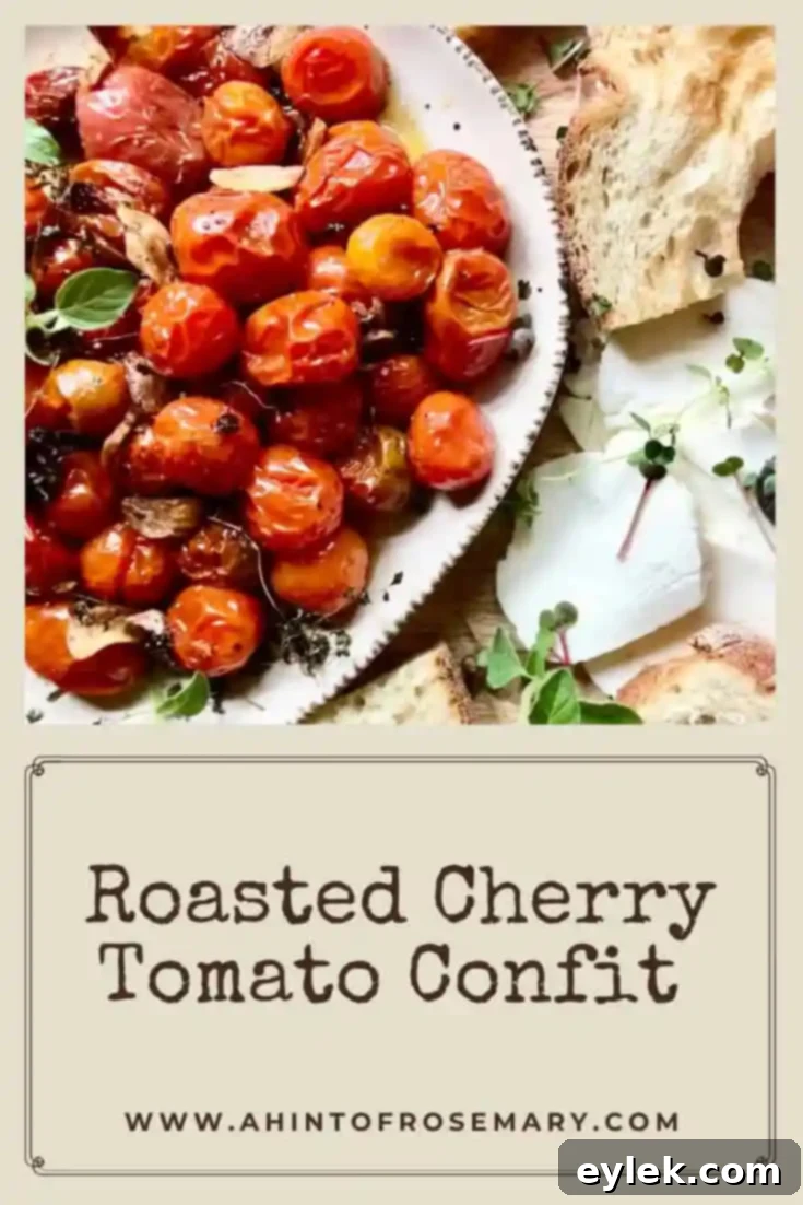 Roasted Cherry Tomato Confit