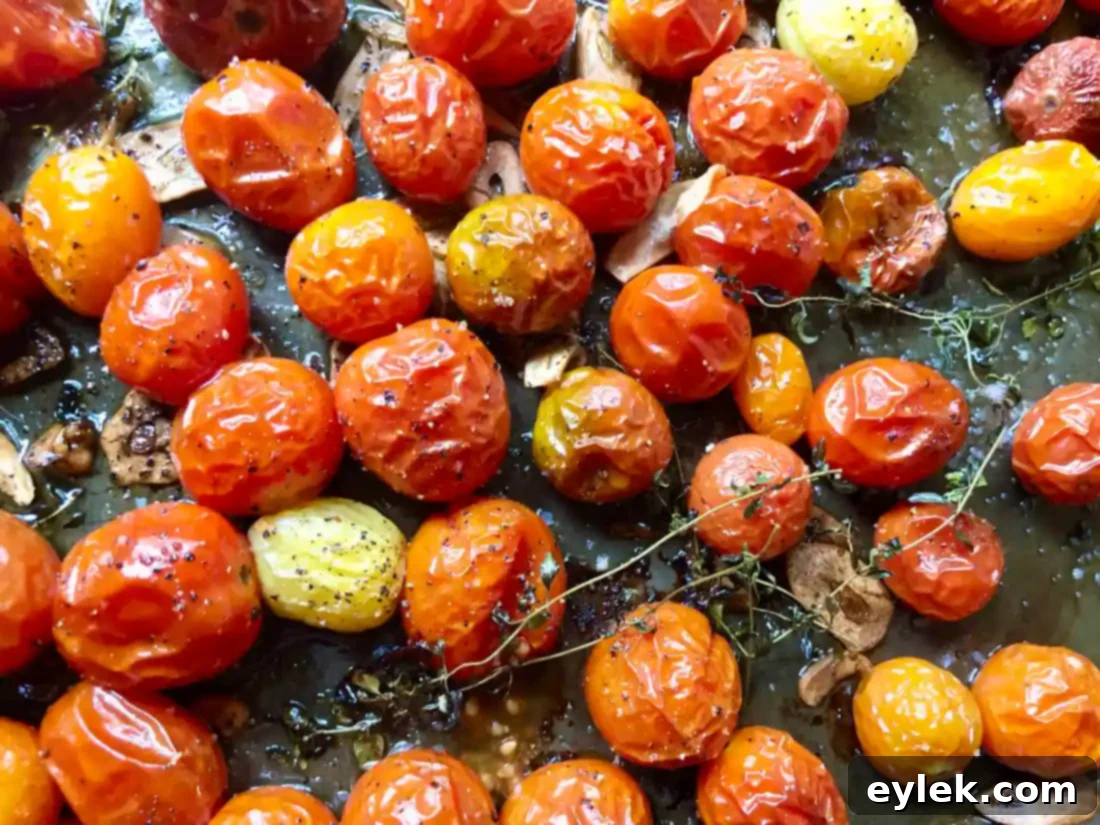 roasted cherry tomato confit