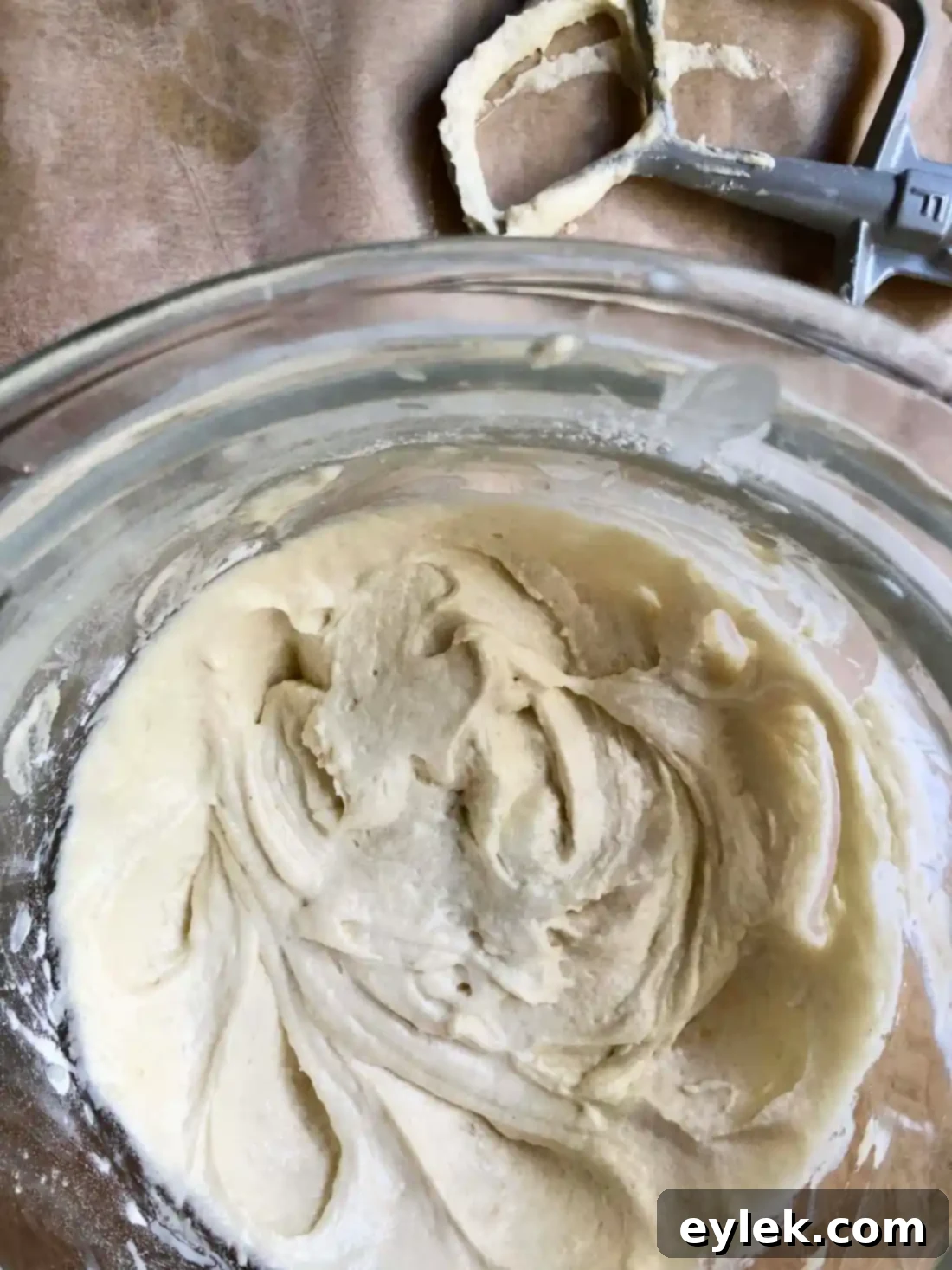 Vanilla added to batter