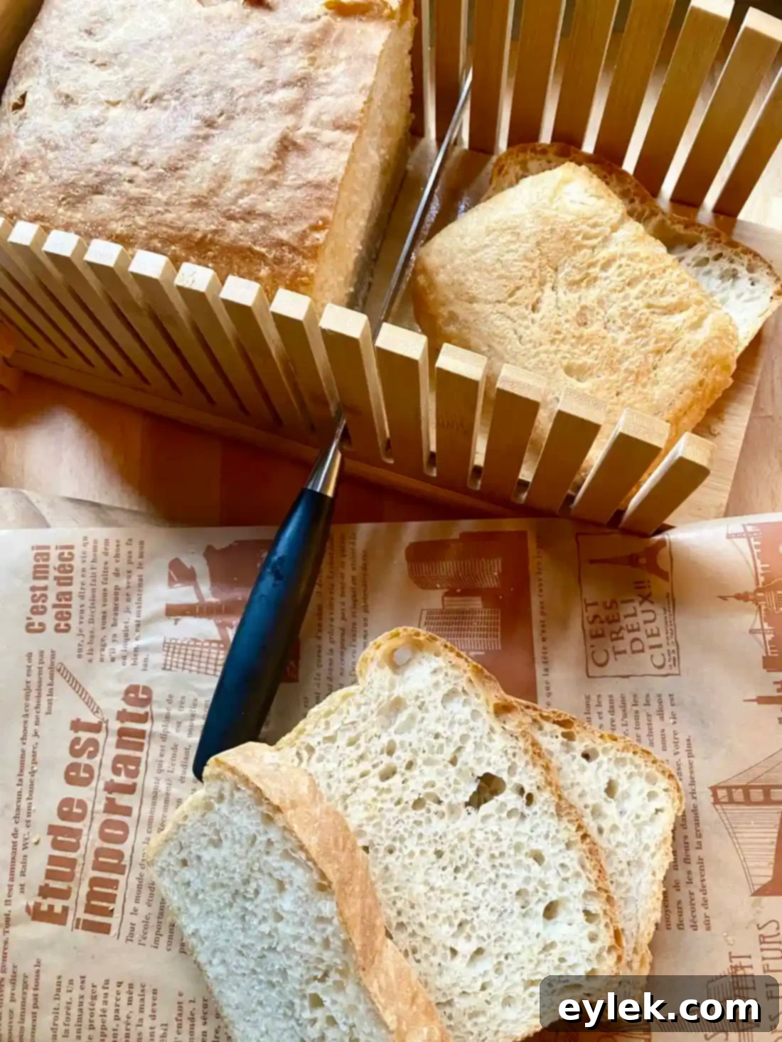 Never-Fail Sandwich Bread - Multiple slices of bread