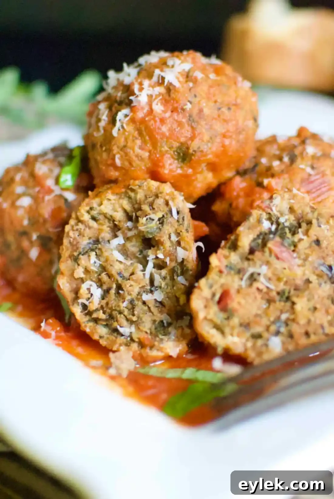 Pin for Beef and Chard Meatballs recipe