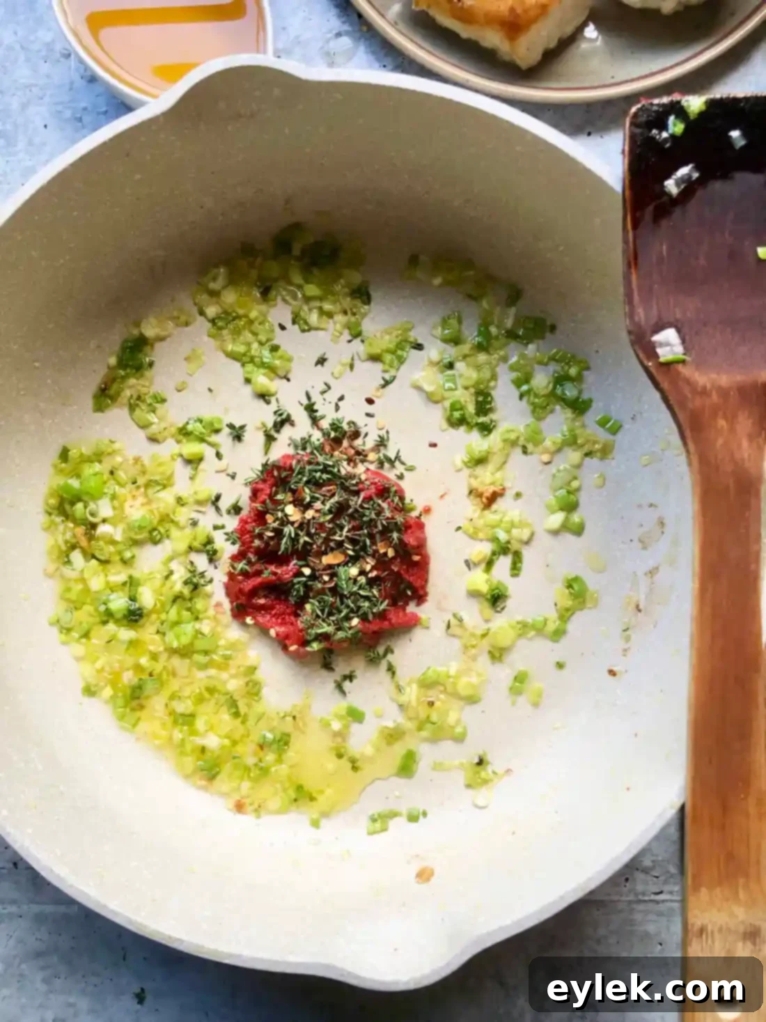 Lidia's Halibut with Saffron Fregola